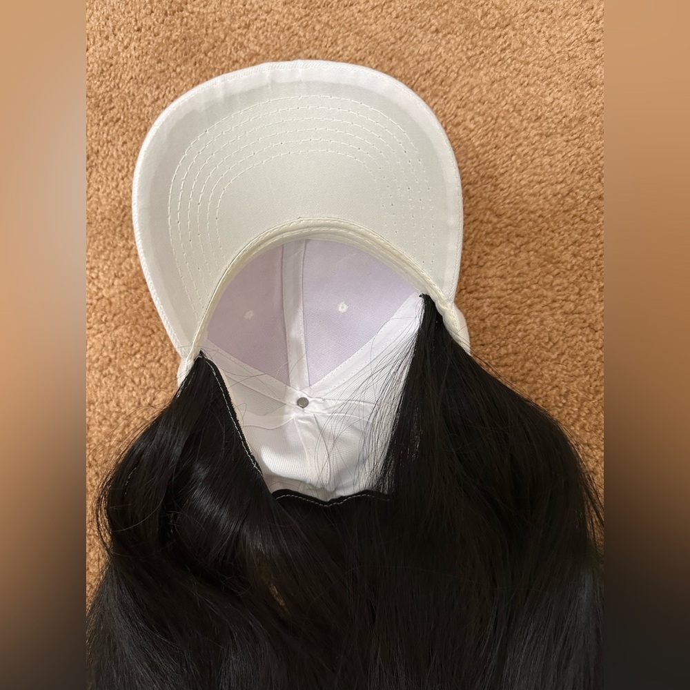 White Baseball Cap - image 6